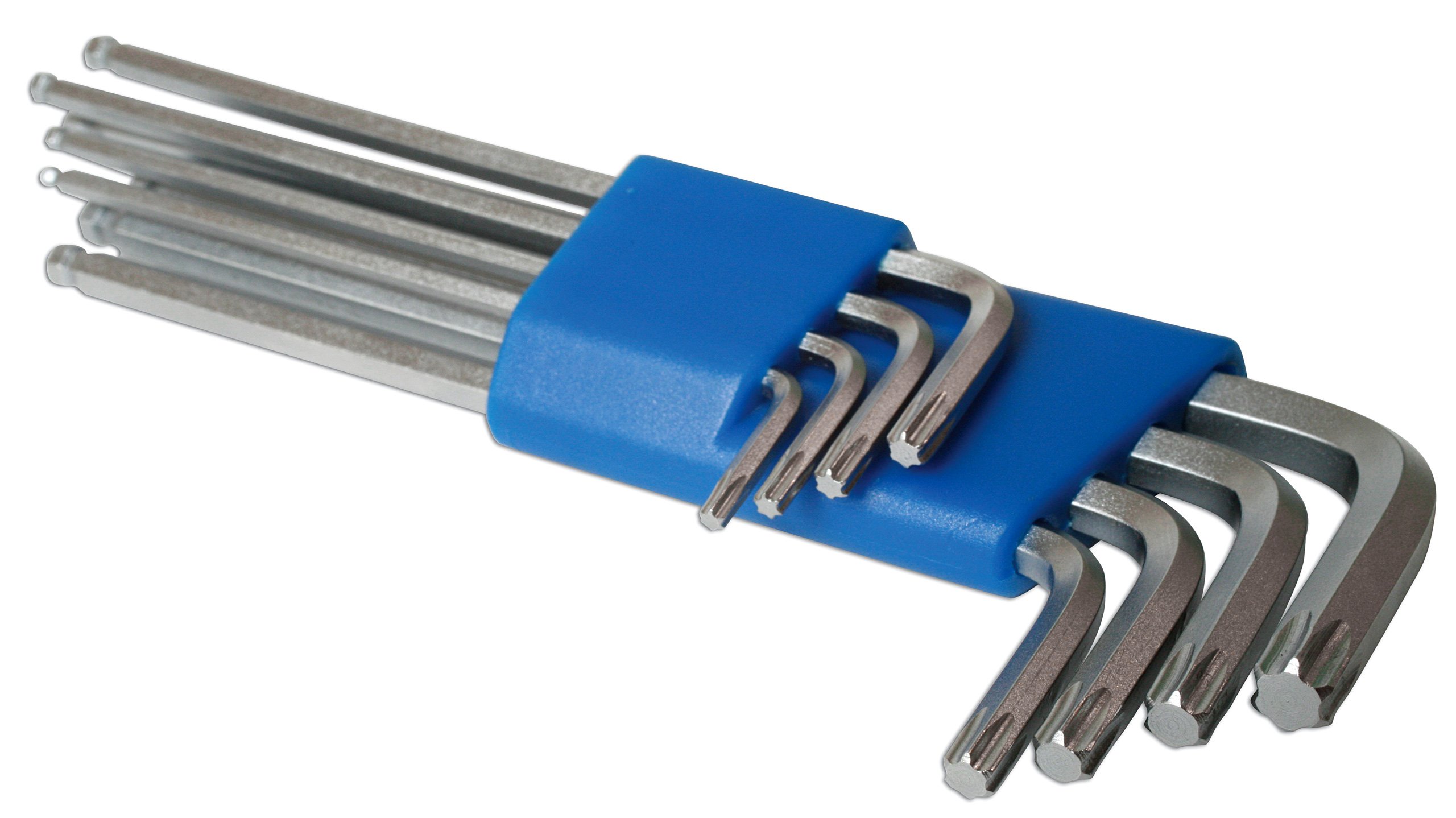 Laser Multi 4180 - Juego De Llaves Torx Y Allen (8 Piezas)