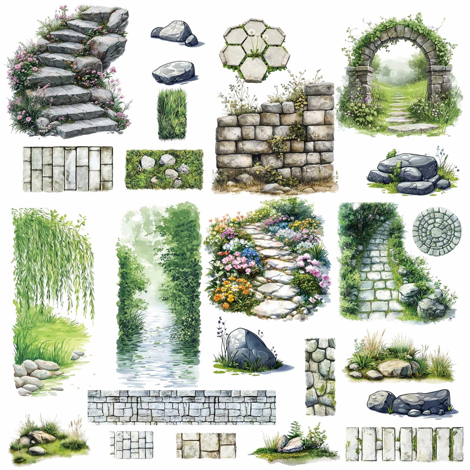 CRASPIRE 8 vellen tropische bladeren raamstickers stickers groene natuur palmblad boom planten waterdicht zelfklevende peel and stick vinyl muur klampen voor badkamer slaapkamer woonkamer decoraties
