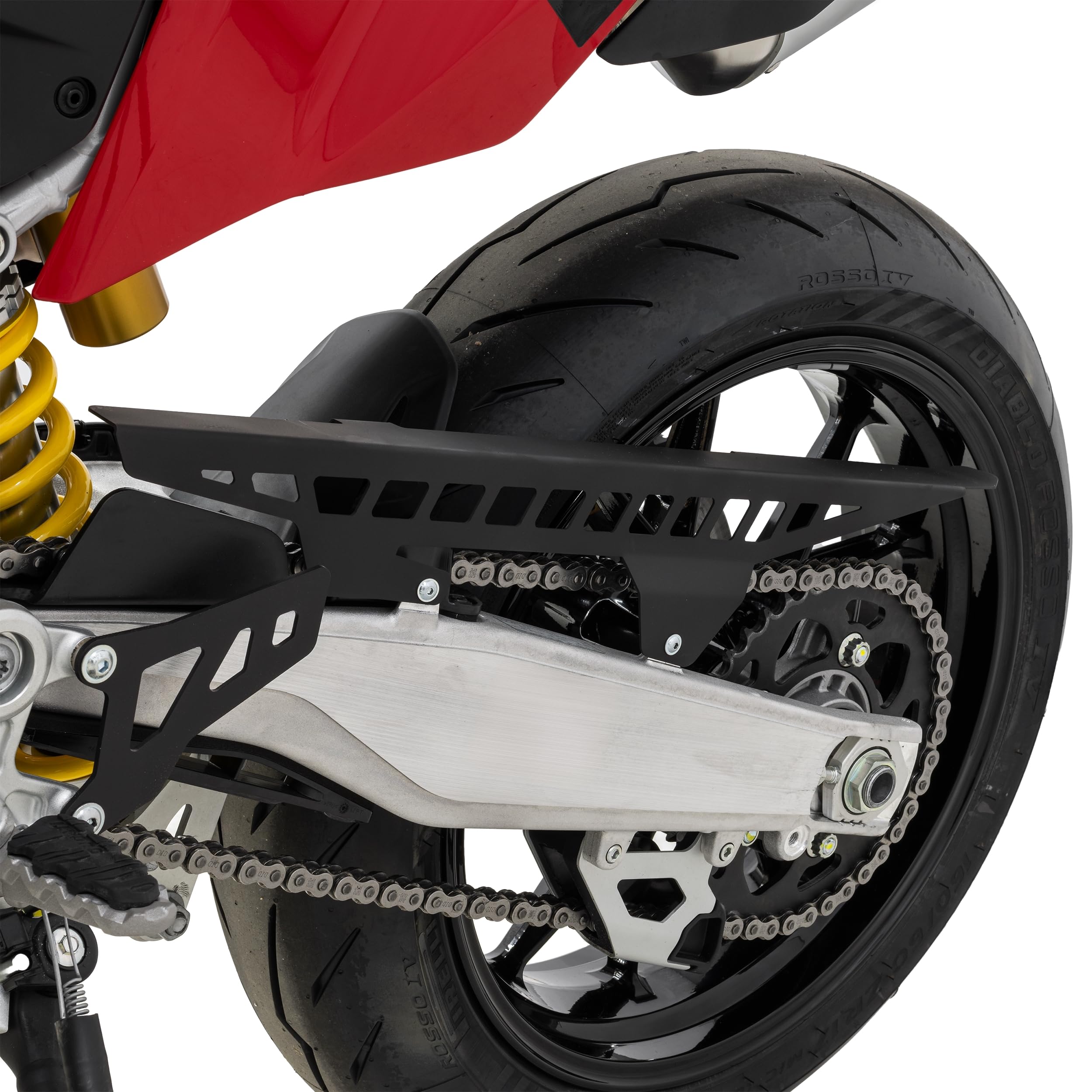 ZIEGER Kettenschutz kompatibel mit: Ducati Hypermotard 698 Design Clean