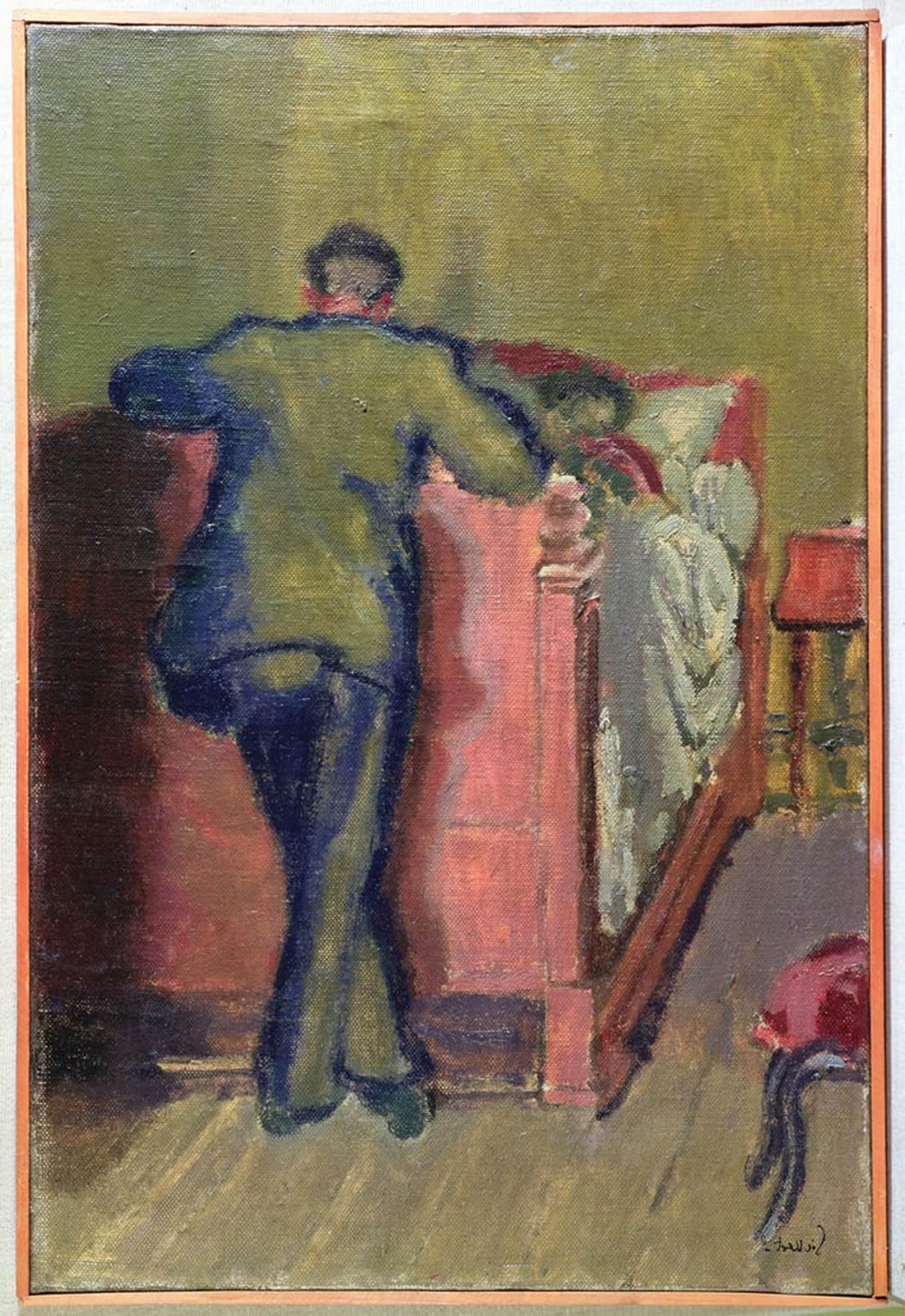 ARTXLXXBN Famous Prints Artwork Pictures Poster Painting Art the Bedroom by Walter Richard Sickert Artwork Landscape Pictures for Home Decor 60x90cm