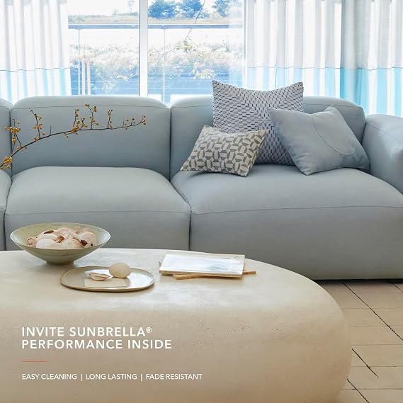 Sunbrella Canvas 5413-0000 Spa, Fabric by the Yard