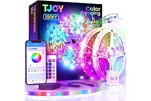 TJOY 100ft Color Changing LED Lights for Bedroom