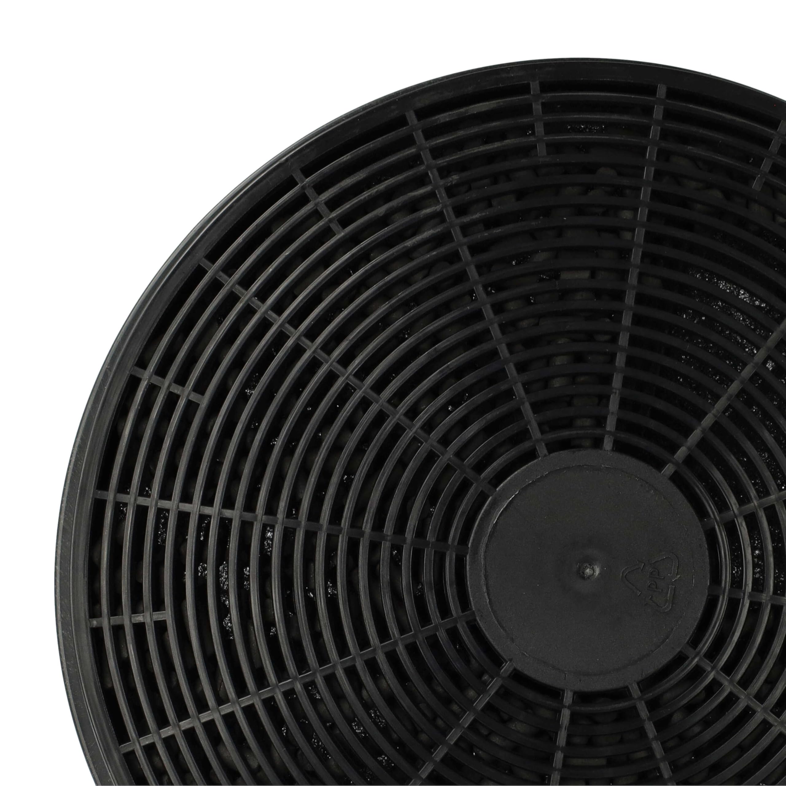 Vhbw 10x Aktivkohlefilter Kompatibel Mit Exquisit EBH55 Ebh75 Ebh76 Ebh76w Fkh96 Kfd61 Kfd610 Kd910 6 Kfd31 6g Extractor Hood 175 Cm