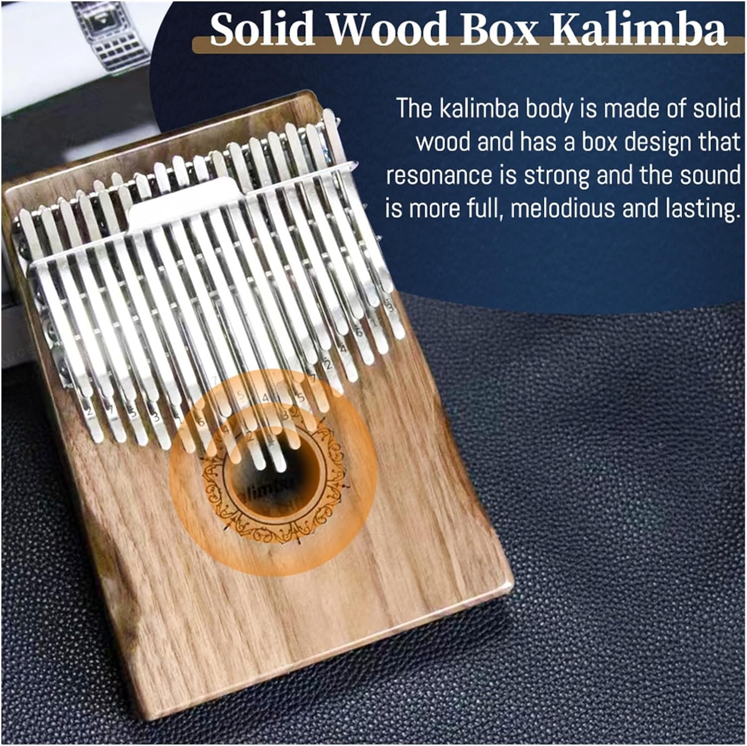 ☆20日早朝終了☆34キークロマチックカリンバ（両面仕様）チェリー