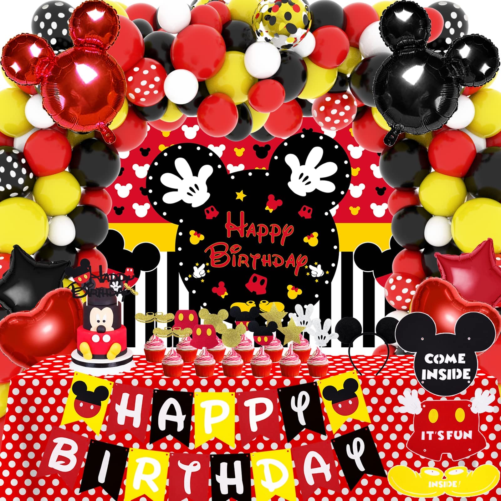 Mickey Mouse Birthday Party Supplies Mickey Mouse Birthday Party Supplies