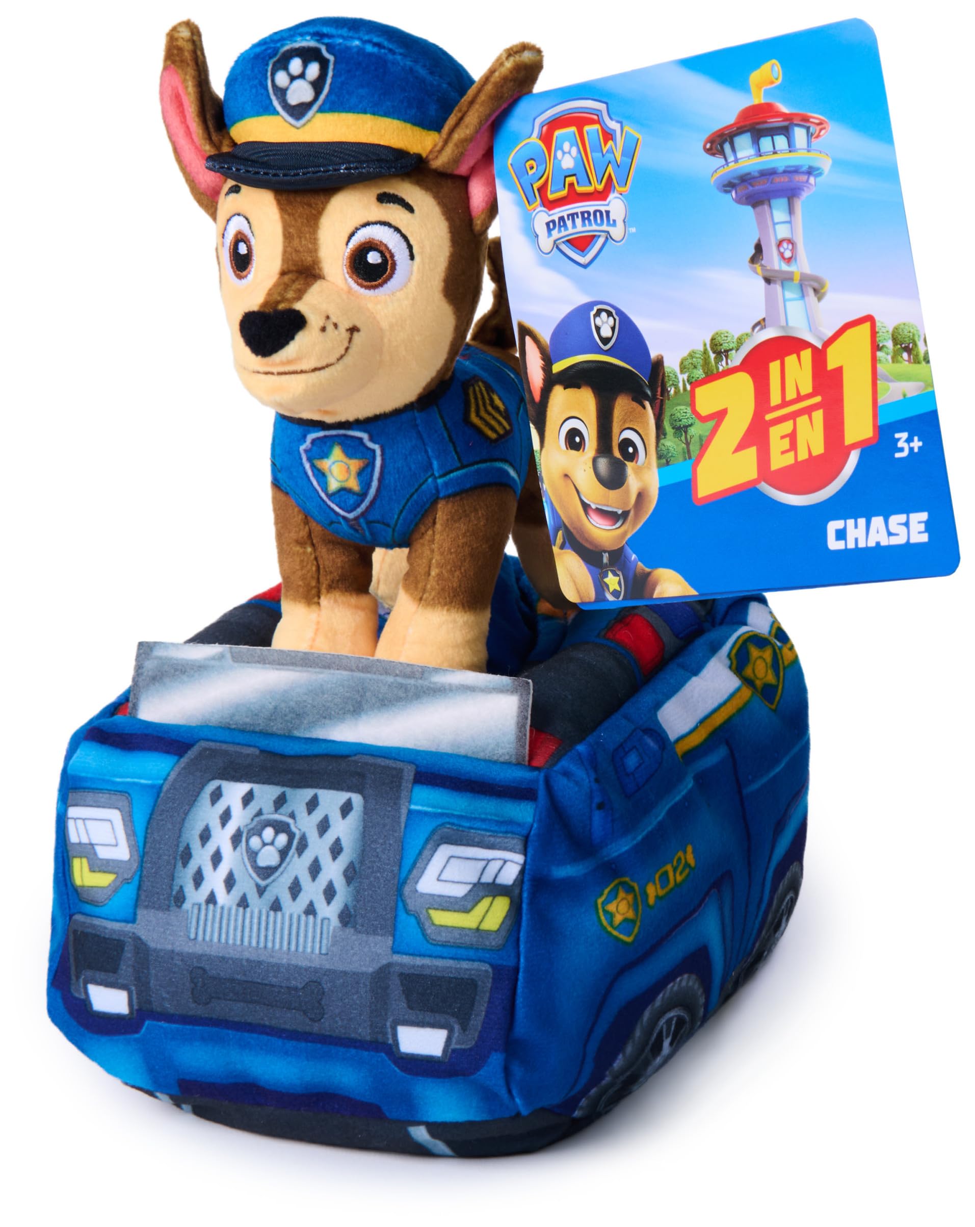 Paw Patrol Plush 2in1 Rescue Plush Chase