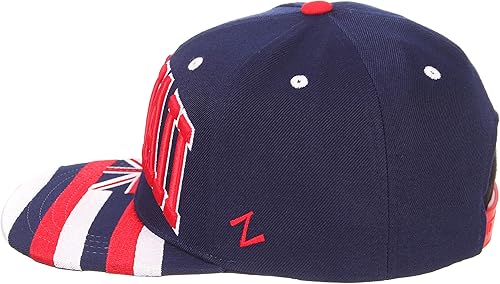 Miniatura 5 de Zephyr Gorra ajustable del Snapback de la superestrella del fútbol de la bandera del país - Sombrero plano de béisbol