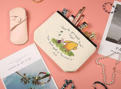 Miniatura 2 de Bolsa de maquillaje de amistad para regalo, bolsa de cosméticos, bolsa de accesorios de viaje, regalo para mejores amigos, bolsa de regalo Winie the