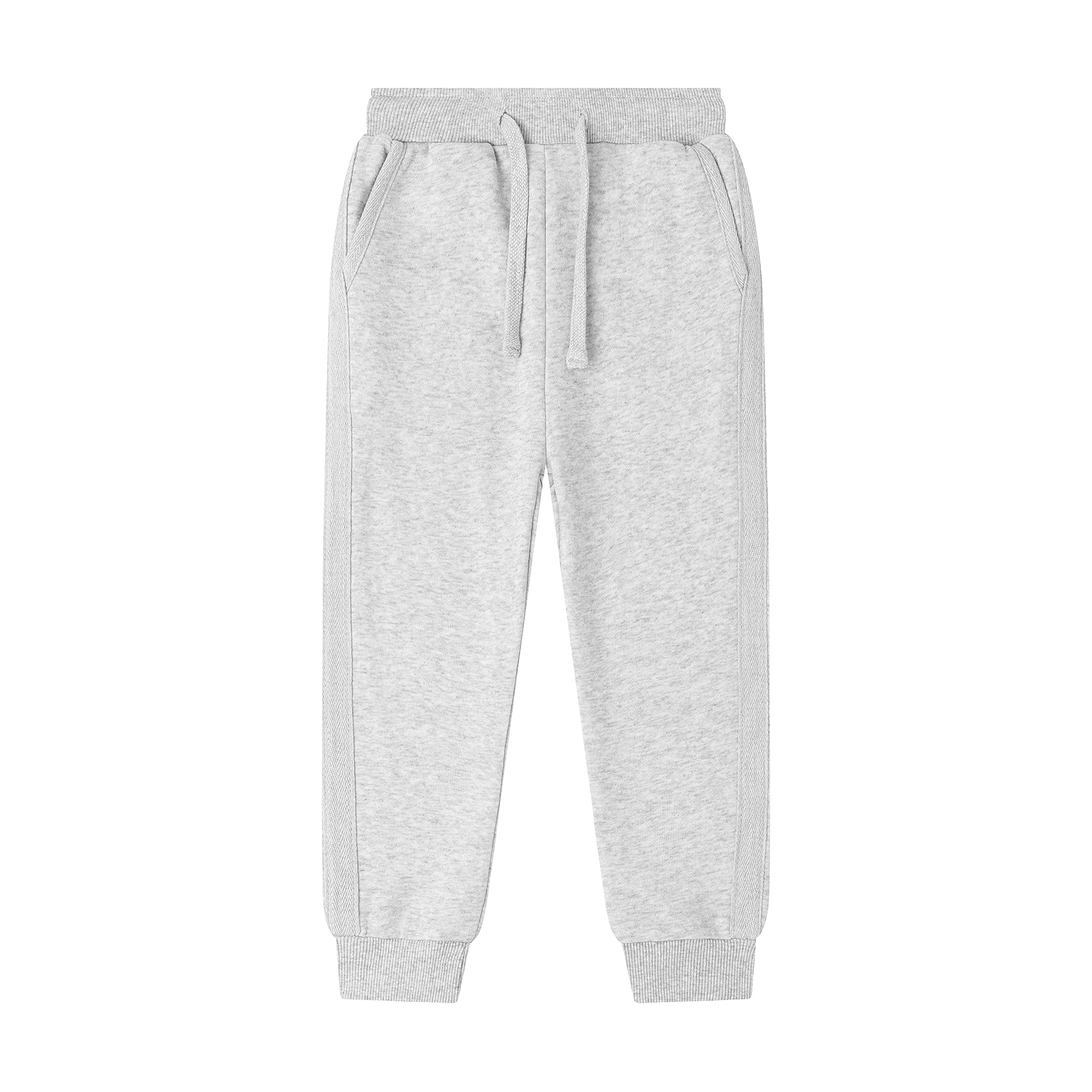 Pantalón Deportivo Niño Algodón Chándal Rizo Pantalones Largos Jogging Térmico Elástico Suave Cómodo Resistente Invierno Colección Escolar Casual Tallas 4 5 6 7 8 10 12 14 Años