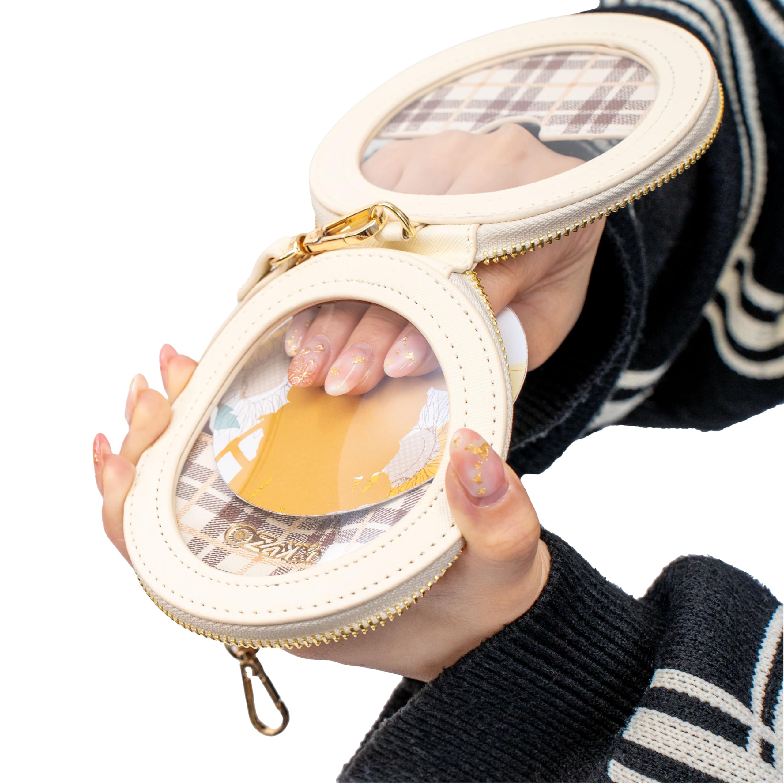 Amazon.co.jp: [OZaKKa] 推し活コースターケース ラウンド／ブラック