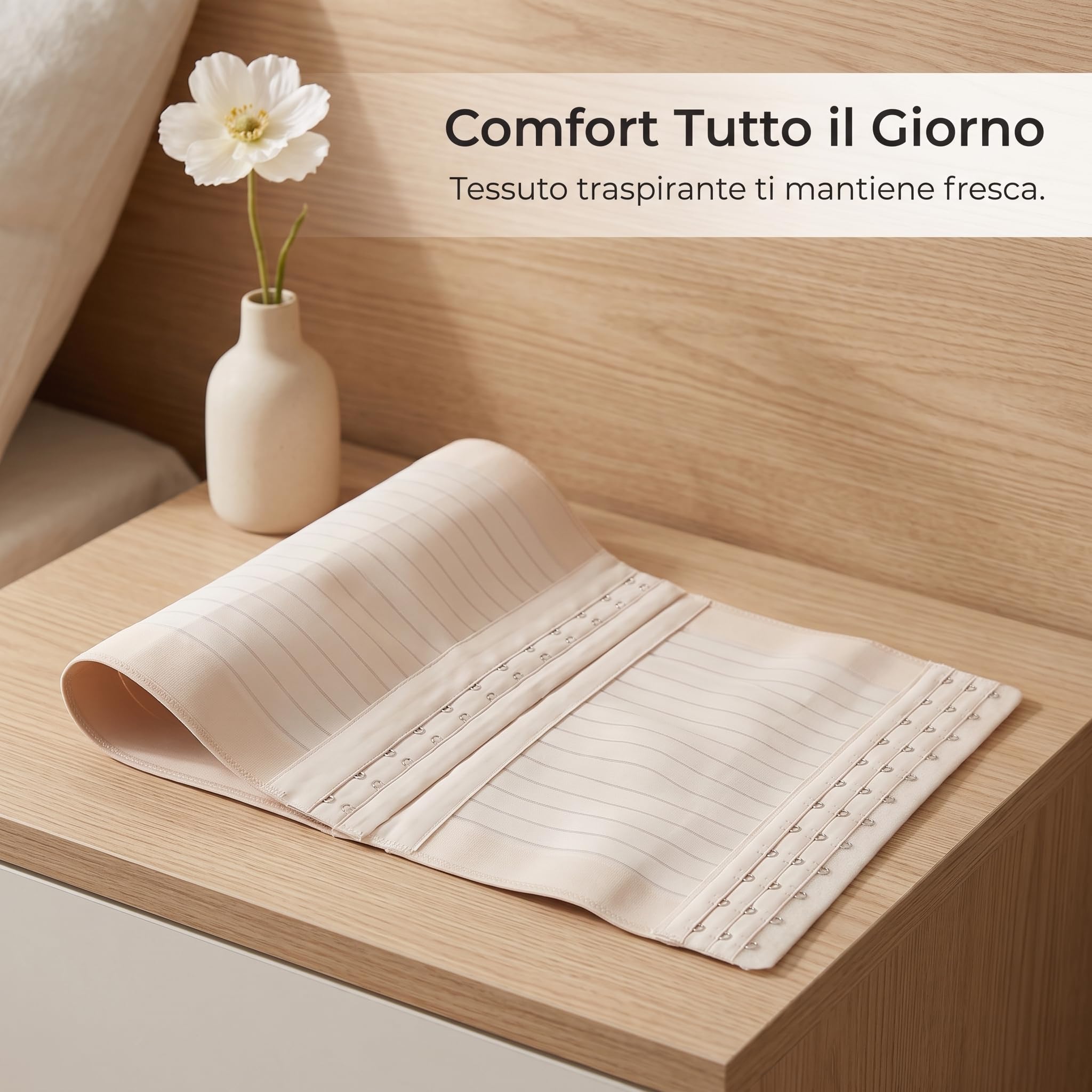 Contenitiva Donna, Guaina Modellante e Corsetto per, Modellante Senza Cuciture per Recupero Post-Parto