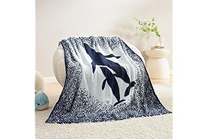 Snuggle Sac Whale Knitted Throw Blanket - The Ultimate Comfort for Kids & Parents
