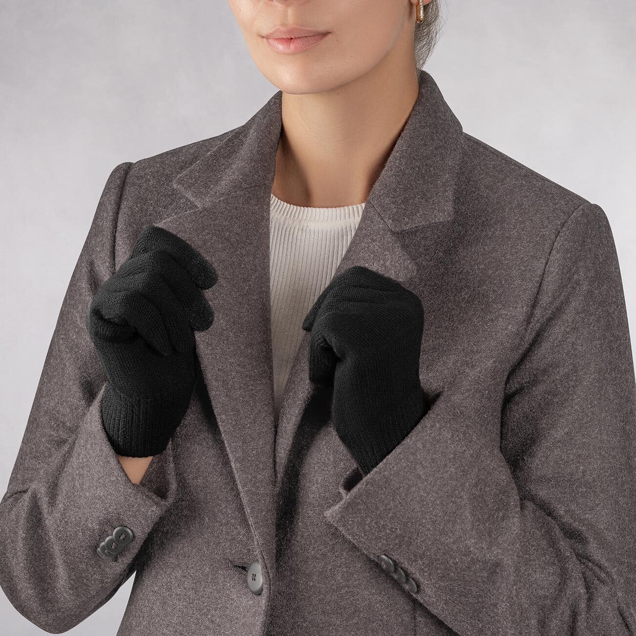 Giesswein MerinoLux Gloves Women - Premium Merino Wollhandschuhe