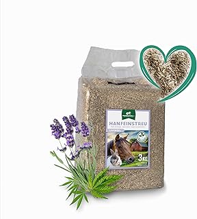 Hemp Litter with Lavender for Small Animals, Chickens and Horses, 30 Litres, 100% Natural Product, Extremely Absorbent, Low Dust, Odour-Absorbing, Sustainable and Durable product image