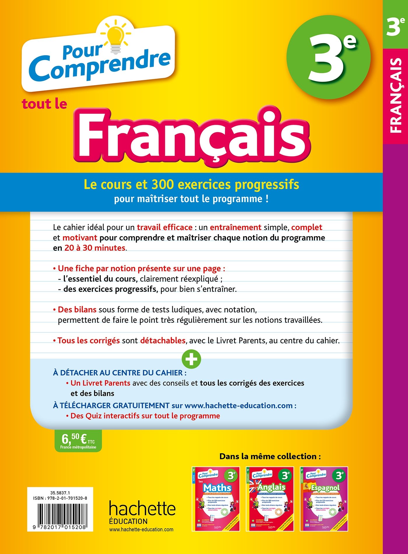 Pour comprendre tout le français 3e