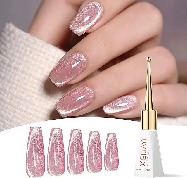 Cat Eye UV Gel Nail Polish Set - Magnetic Cat Eyes Nail Art