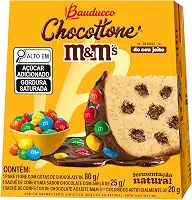 Mini Chocottone® Bauducco M&M'S 80G