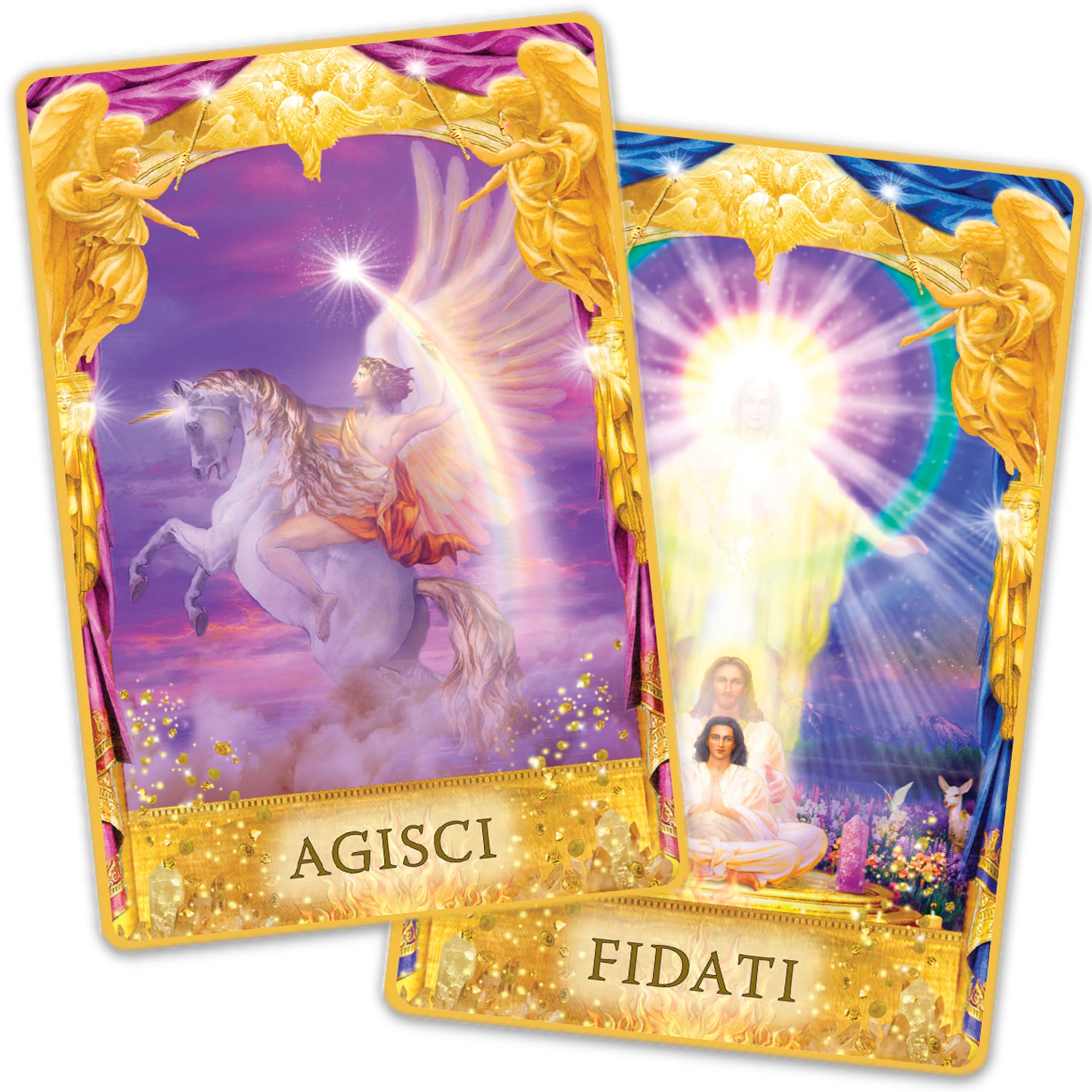 Le Risposte degli Angeli. Le Carte dell'Oracolo 44 Carte con Guida
