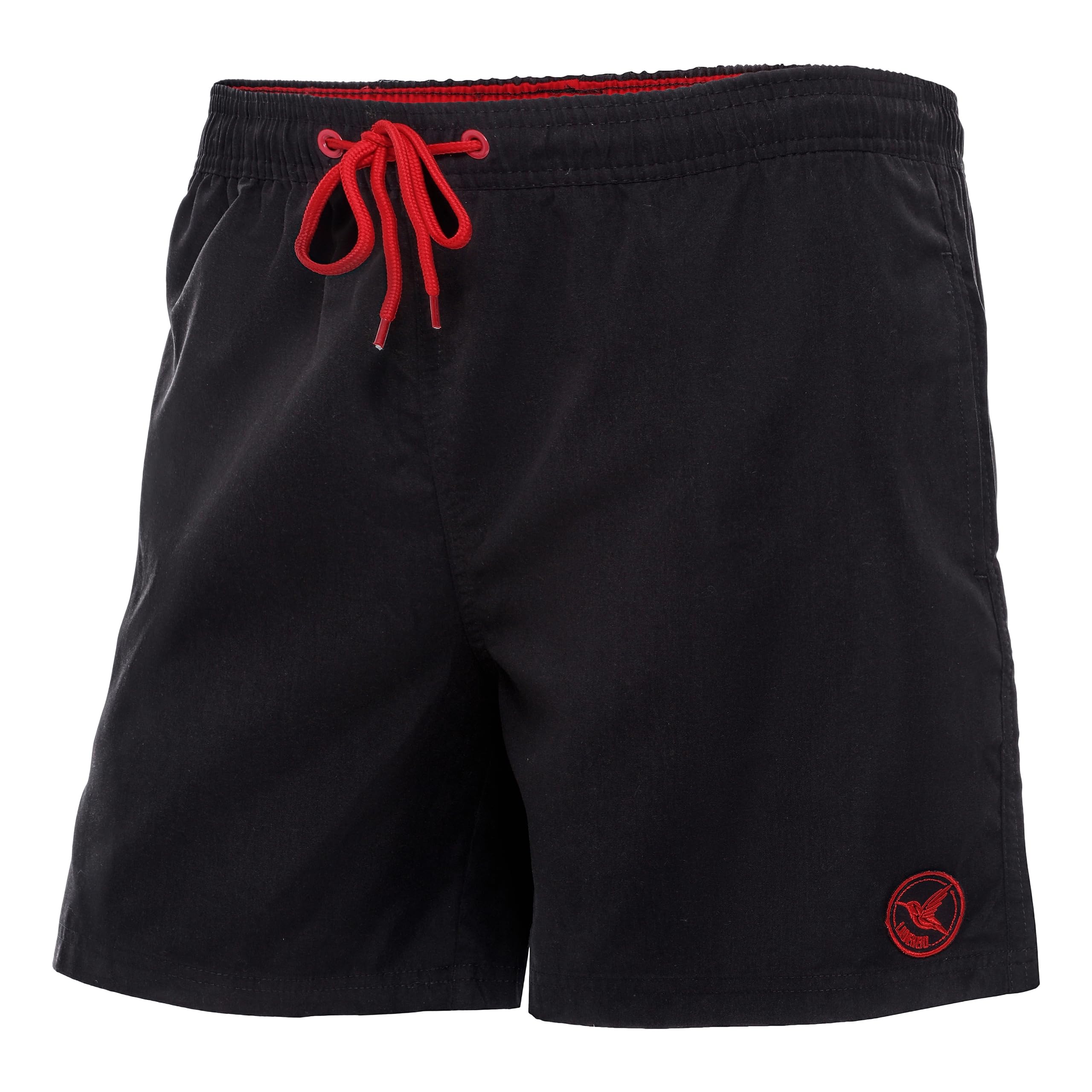 Ladeheid Costume Uomo Mare Classico Lunghezza con Taschino, Medium Drawstring, Fodera Rete, Costumi da Bagno, Boxer per la Spiaggia, la Piscina e Il Surf LA40-128