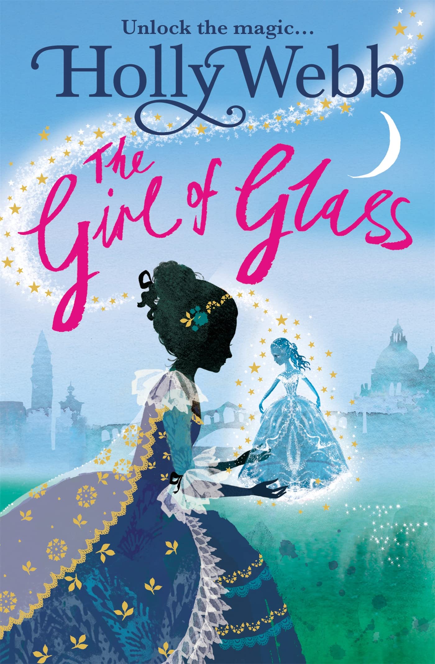 A Magical Venice story: The Girl of Glass Book 4 by Holly Webb (Paperback Book)