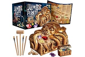 Jumbo Pirate Dig Kit - Dig for Gold and Gemstones