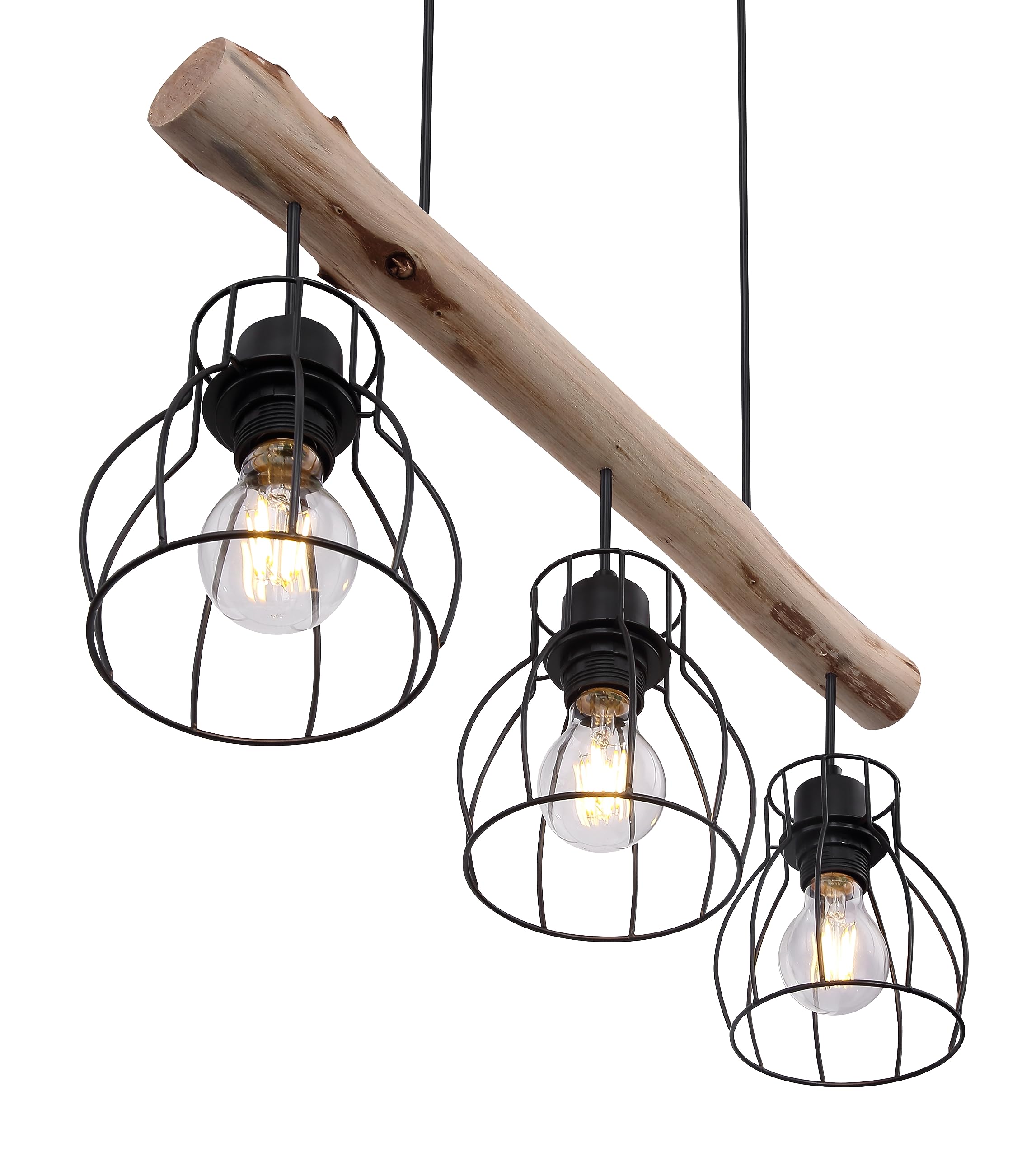 Globo 15326-3N - Lampe suspendue à cordon MINA 3xE27/40W/230V