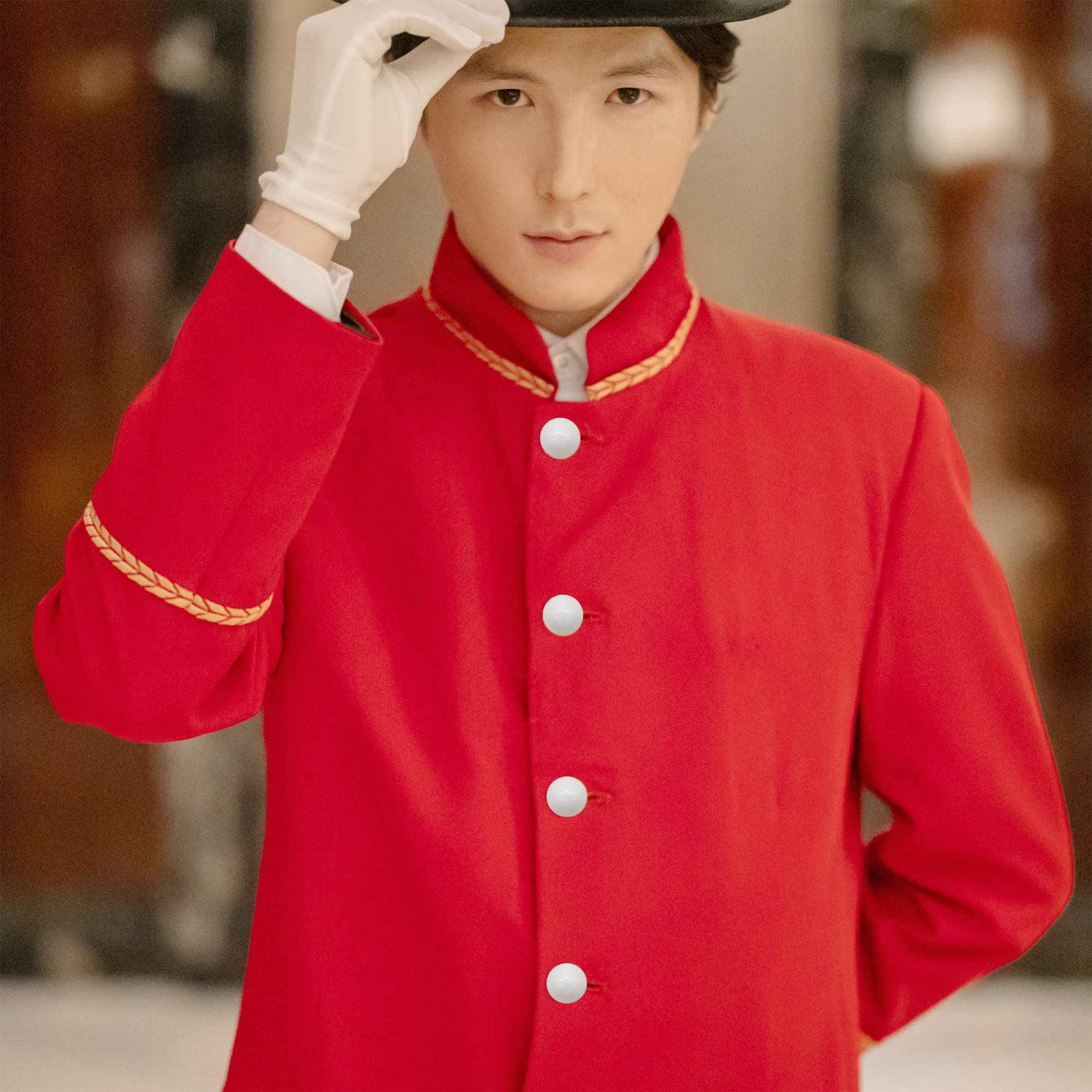 Bottoni Giacca Chef 100 Pezzi - Bianco E Nero, Plastica, Per Divise Da Cuoco, 18mm - Foto 6