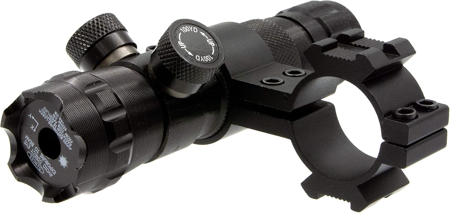 Survival Land LS-300 Shockproof 532nm Tactical Green Laser Sight, Rifle Gun Scope – Includes 20mm Picatinny Rail, 1” Barrel Mounts and Remote Pressure Switch : Sports & Outdoors