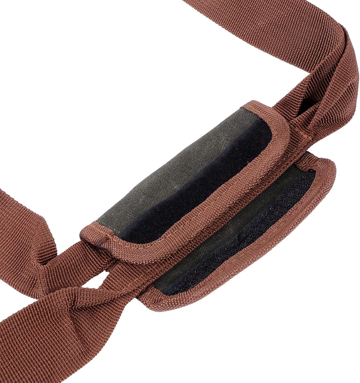 Waxed Canvas Log Carrier Tote Bag, Firewood Holder with Padded Handles and Shoulder Strap, Large Wood Carrying Bag for Fireplace, BBQ and Outdoor Camping, Durable Firewo