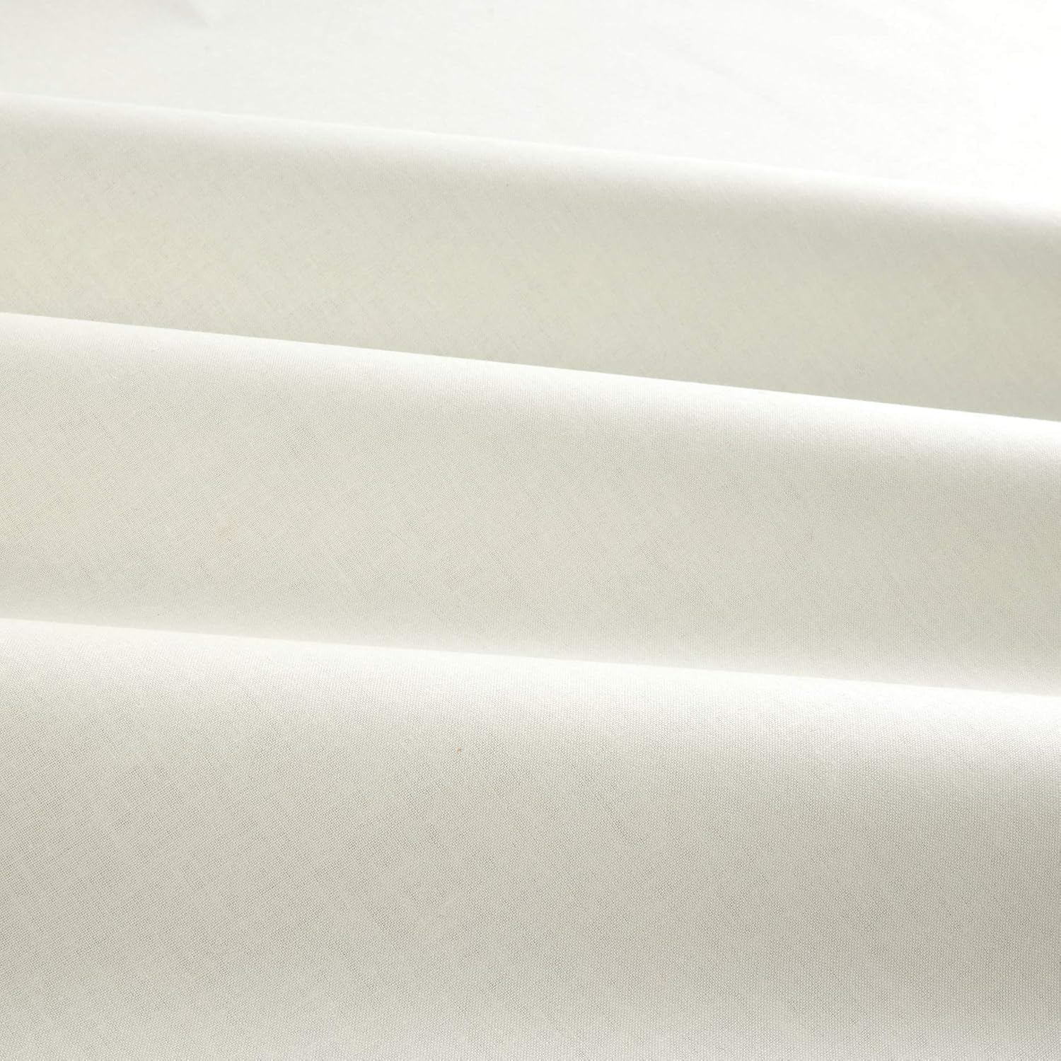 Hanes Drapery Lining Cotton Deluxe Ivory, Fabric by the Yard