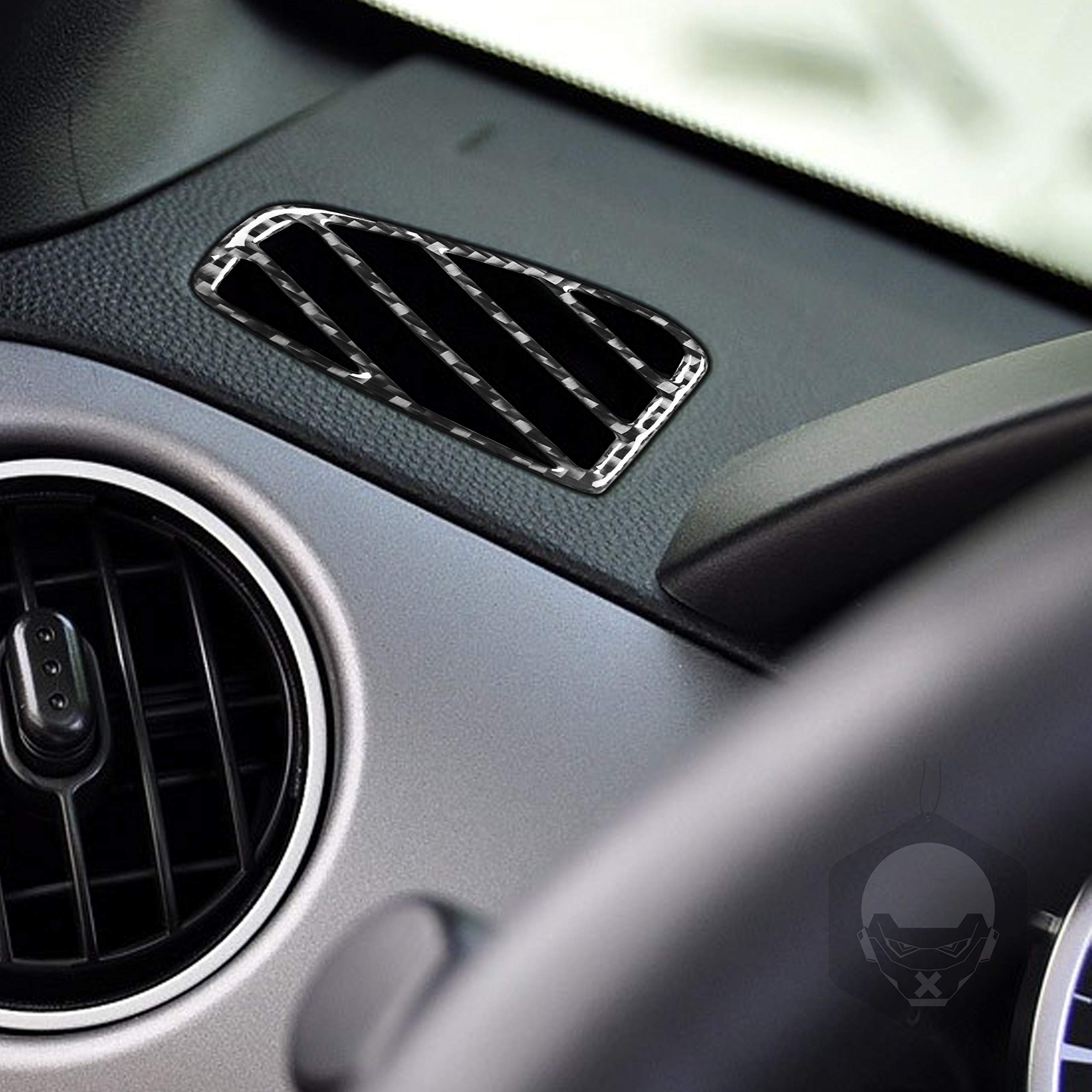 Carbon Fiber Dashboard Side Air Conditioning Cover Trim for Mazda MX5 Miata 2009-2015