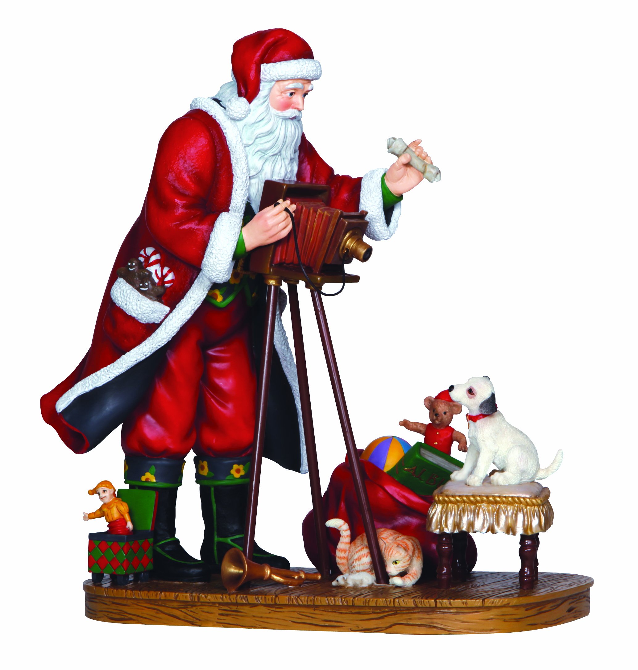 Pipka, Christmas Gifts, “Making Memories Santa”, Artist's Choice Limited Edition, Resin Sculpture, #7131205