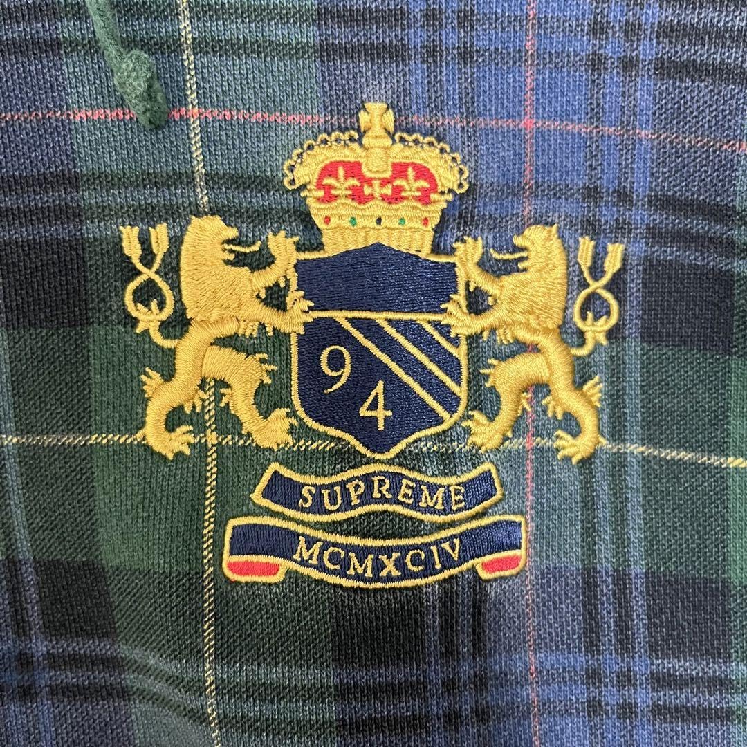 Amazon.co.jp: 良品 シュプリーム パーカー プルオーバー チェック  