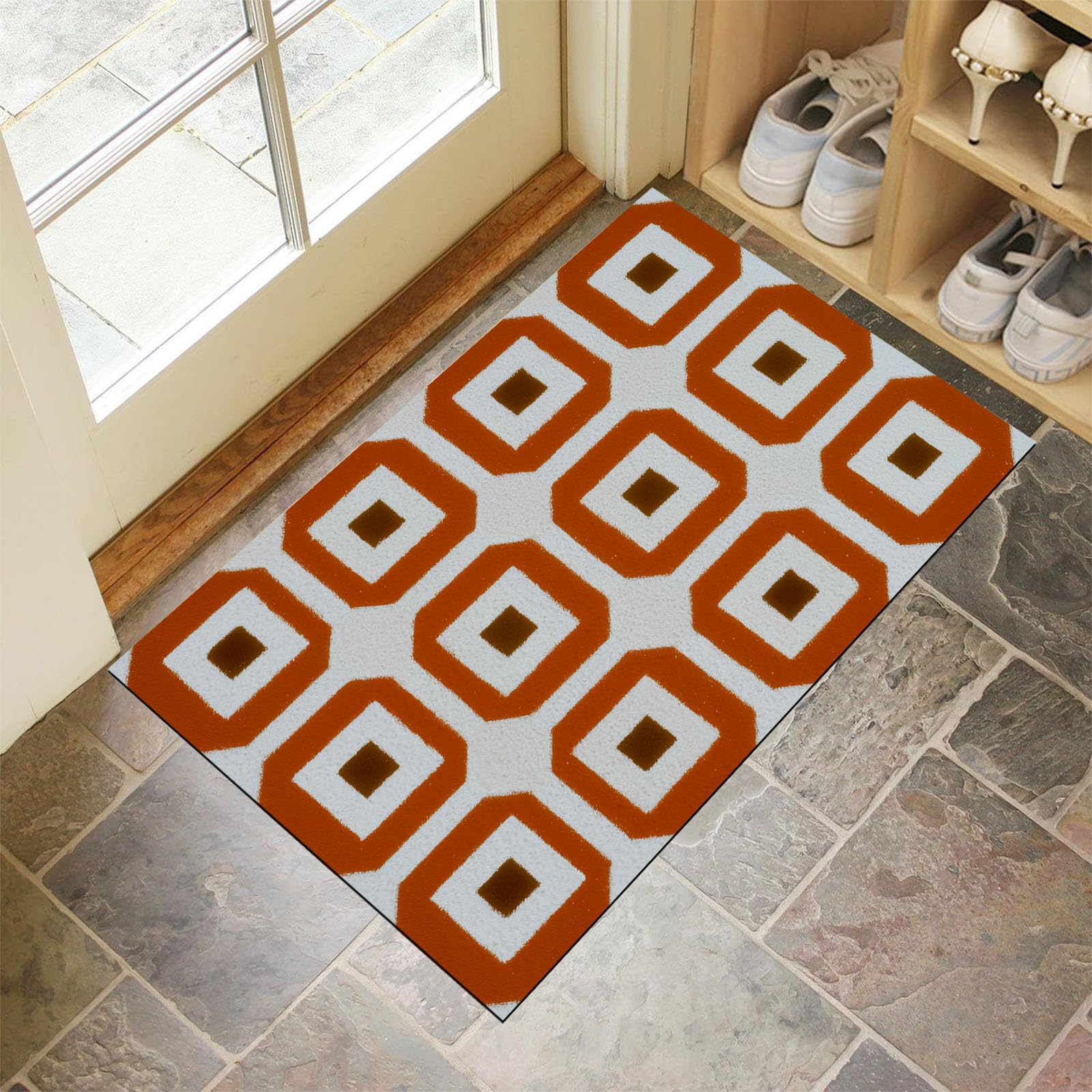 Tapis d'entrée absorbant pour chien et passage fréquent en 90x150cm