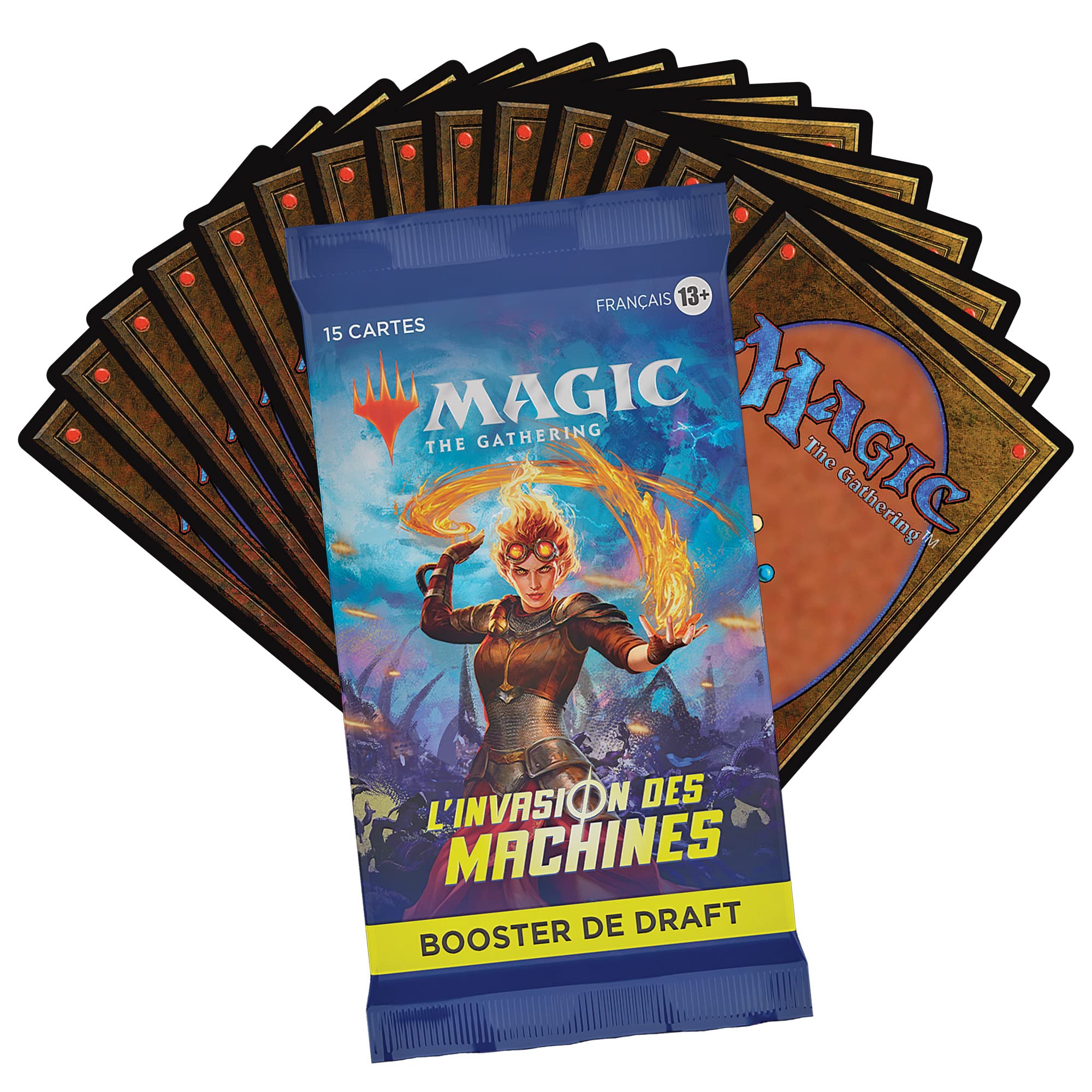 Magic The Gathering Invasion of Machines Draft Booster Box, 36 Booster Packs  (French Version) : Amazon.com.be: Electronics