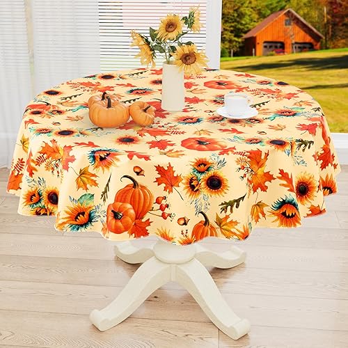 Miniatura 13 de misaya Mantel rectangular de vinilo impermeable, mantel lavable con reverso de franela, mantel de plástico para cena, picnic, interior y exterior