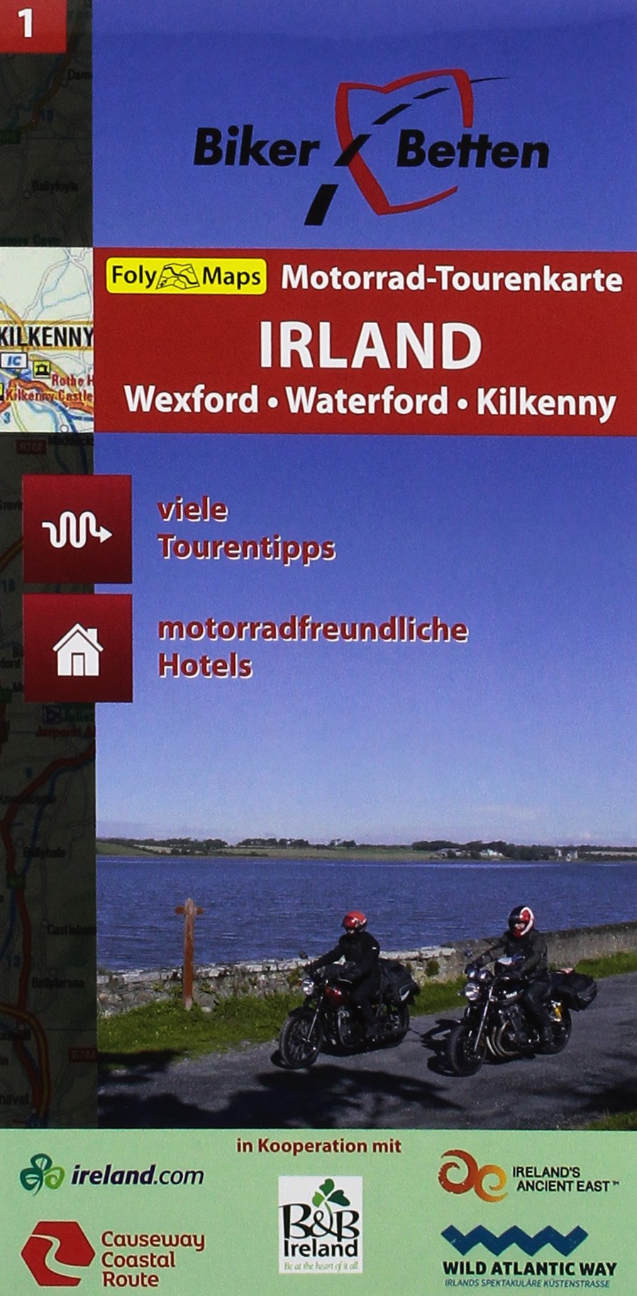 Tourenkarten Set Irland (FolyMaps): 1:250 000