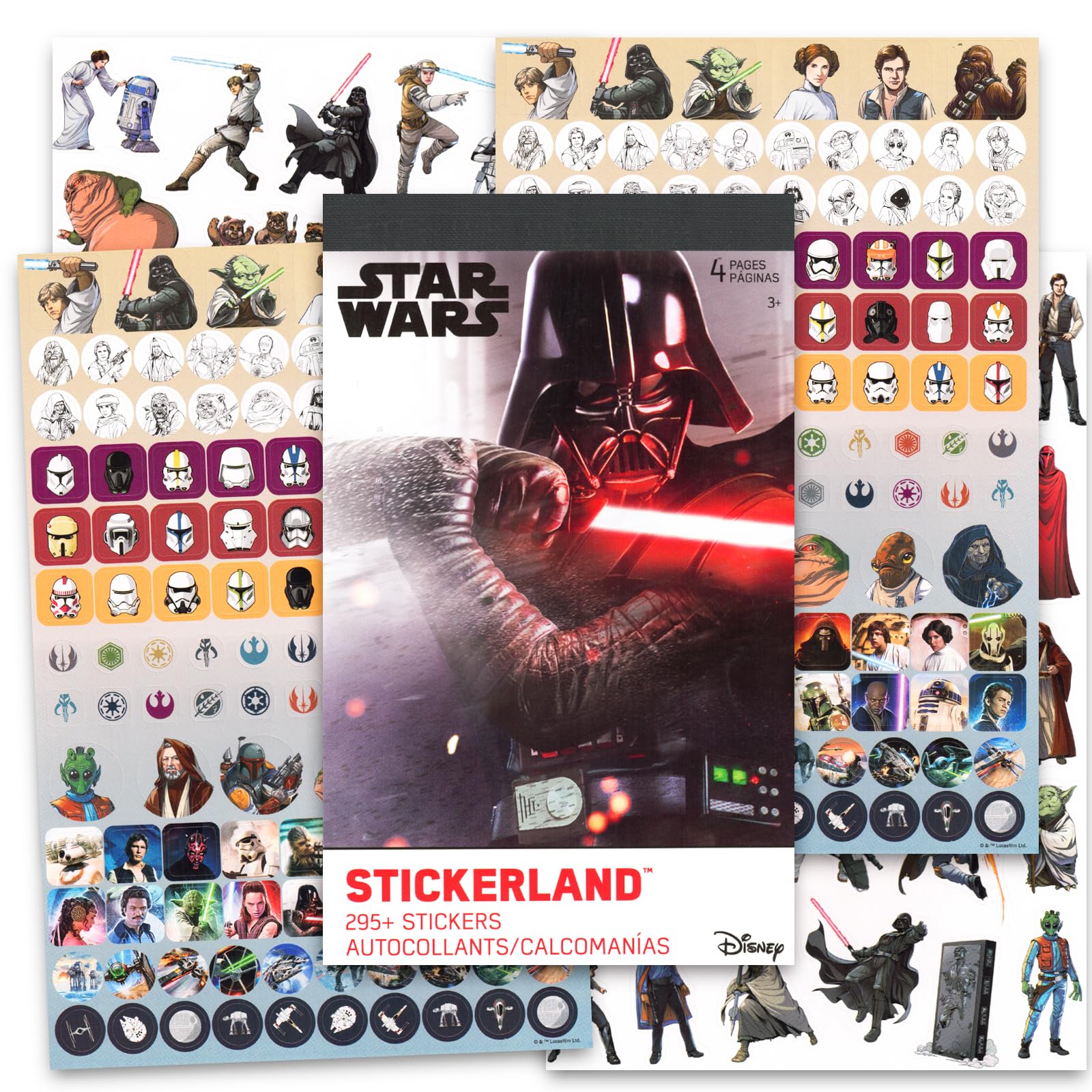 Star Wars UNO - Juego de cartas - Paquete con mazo UNO con temática de película para niños y calcomanías, más | Juego de cartas de Star Wars para niños, noche de juego familiar