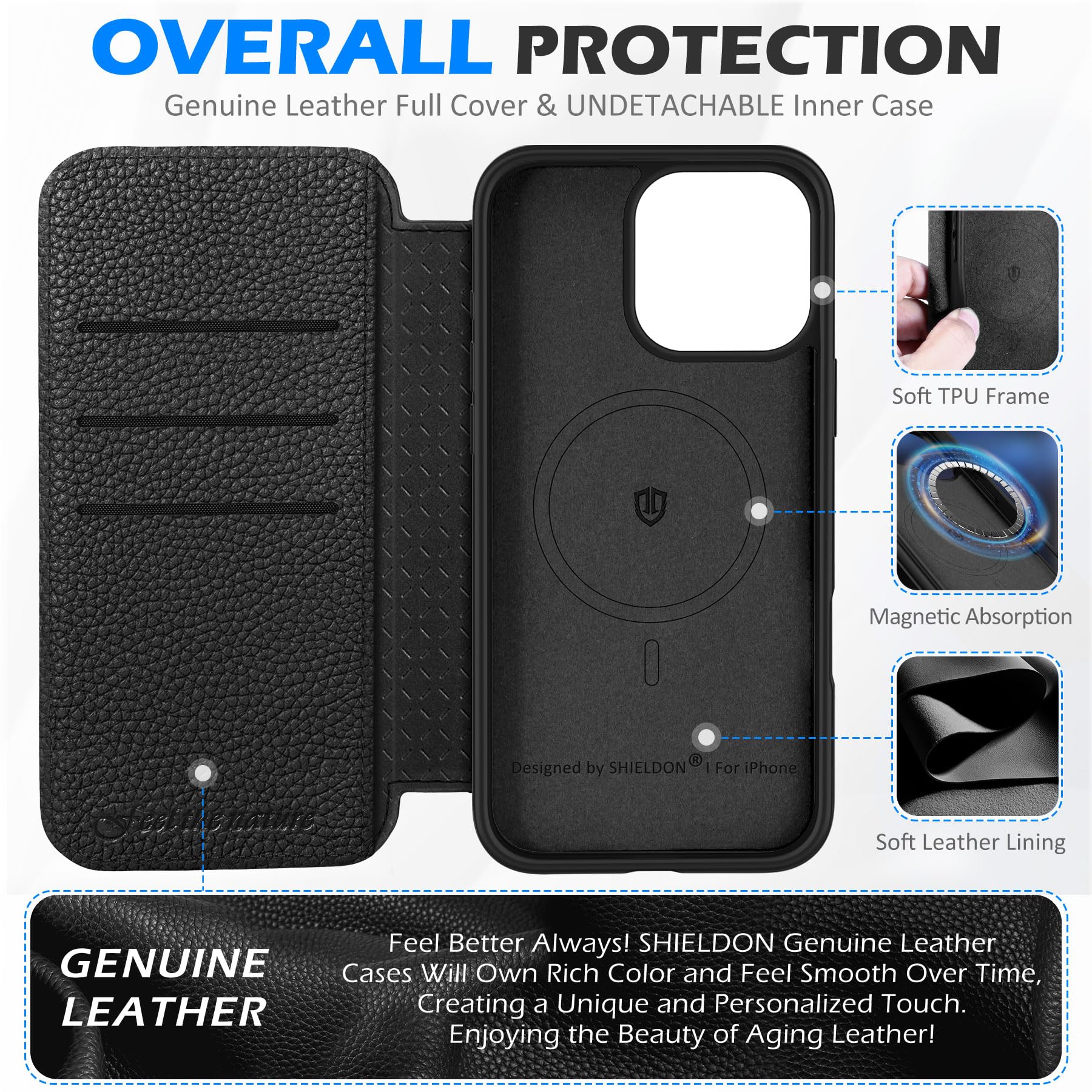SHIELDON Case for iPhone 16 Pro Max - Image 3