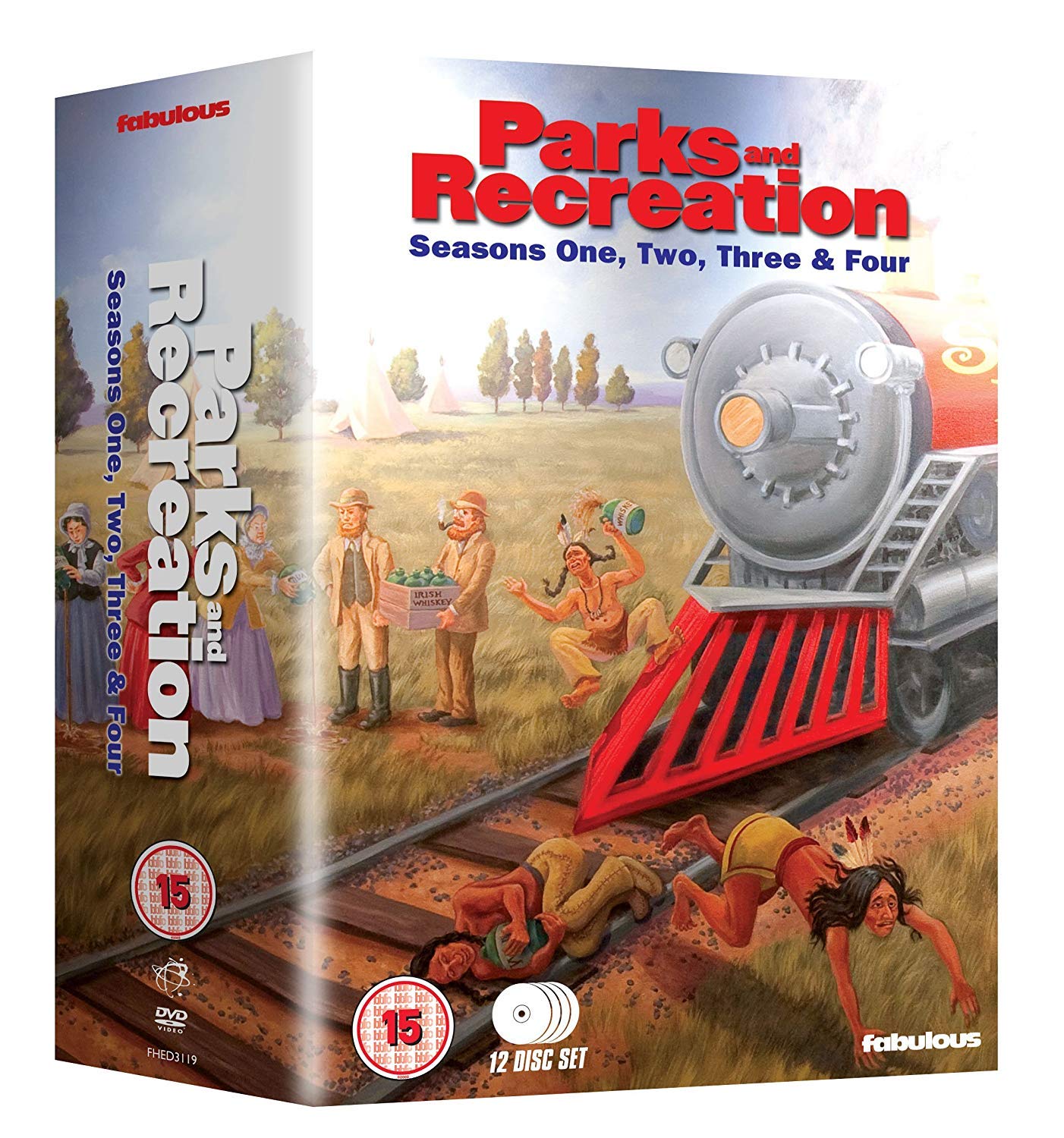 Parks & Recreation - Seasons 1-4 Box Set: 12 Discs [DVD] [2009]