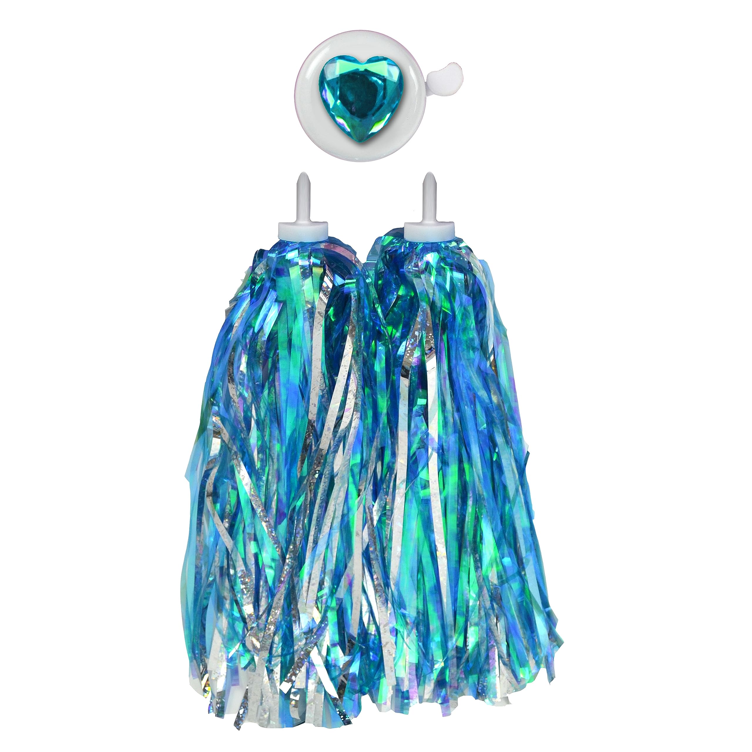 Zefal Z-Kids Double Fun Bike Pack (Teal, Streamers, Bell)