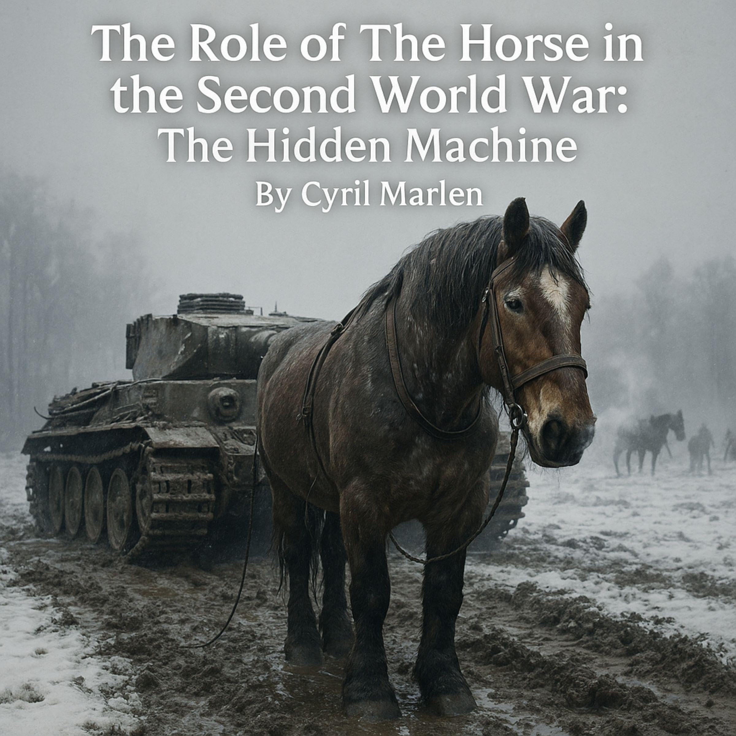 Cover art for The Role of the Horse in the Second World War: The Hidden Machine