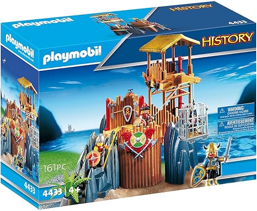PLAYMOBIL 4435 BARBARE taureau soldat roi moyen age chevalier /jpj27