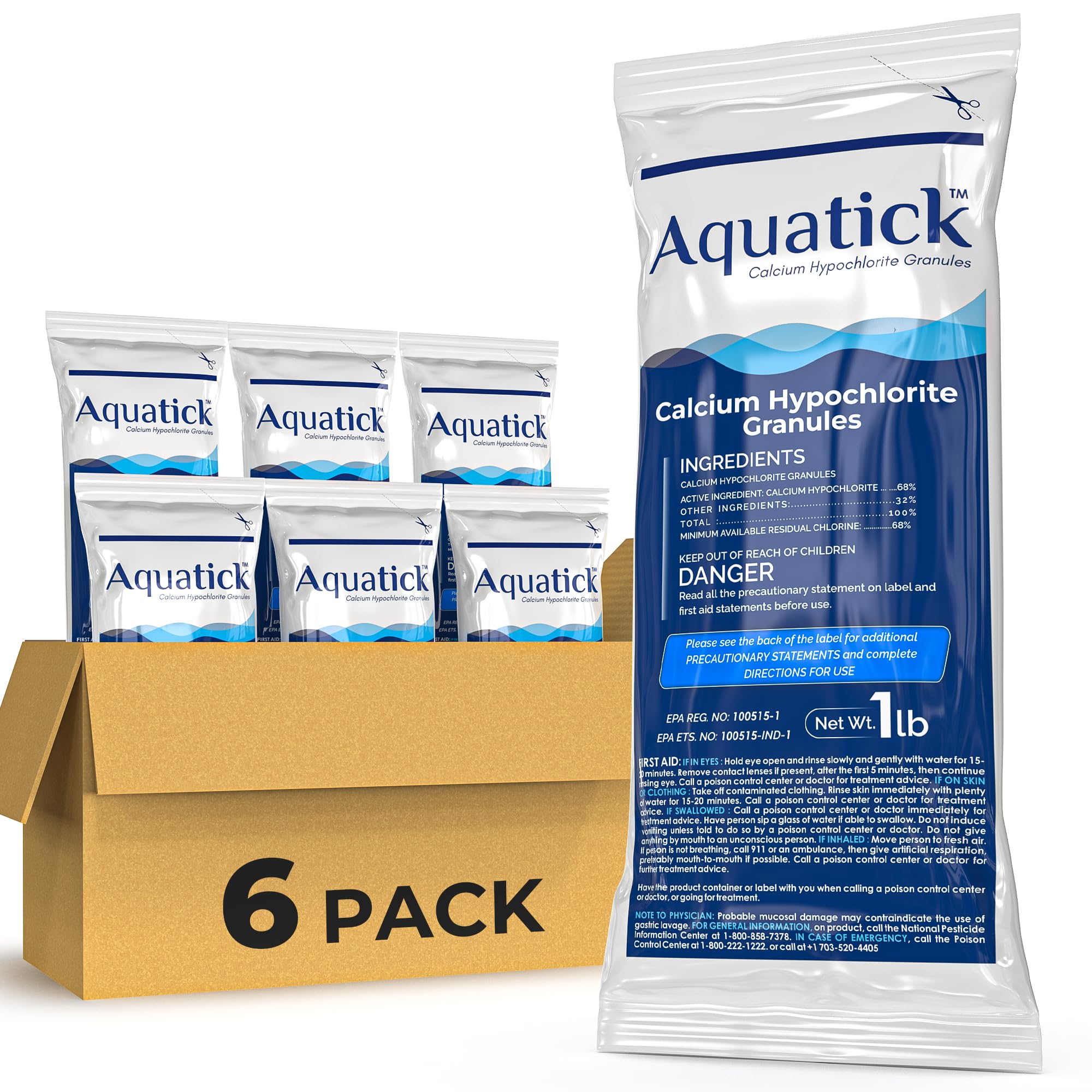 Amazon.com : Pro-Grade Chlorine Pool Shock, 68% Cal-Hypo Granular