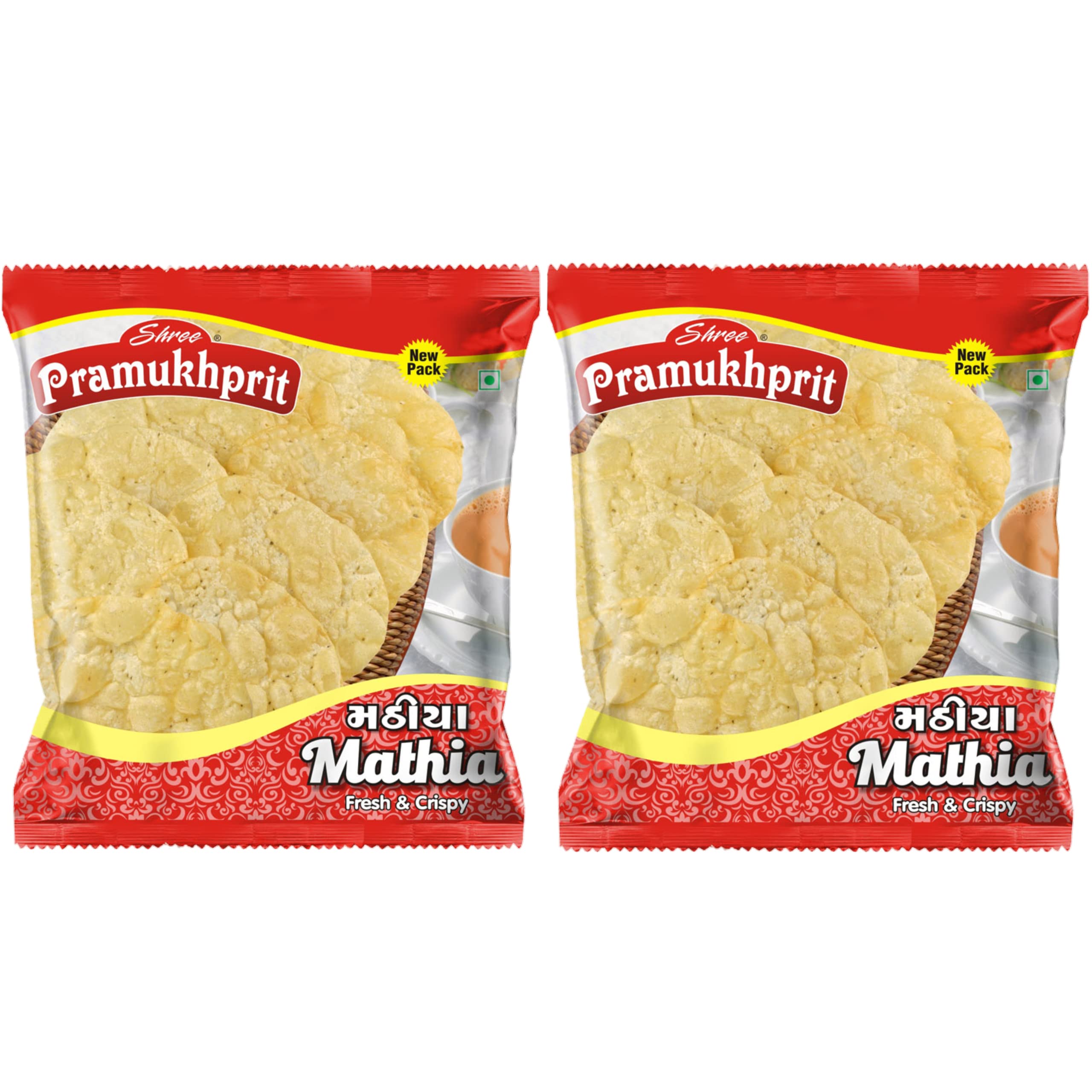 Shree Pramukhprit Mathiya 200 gm Pack of 2 COMBO
