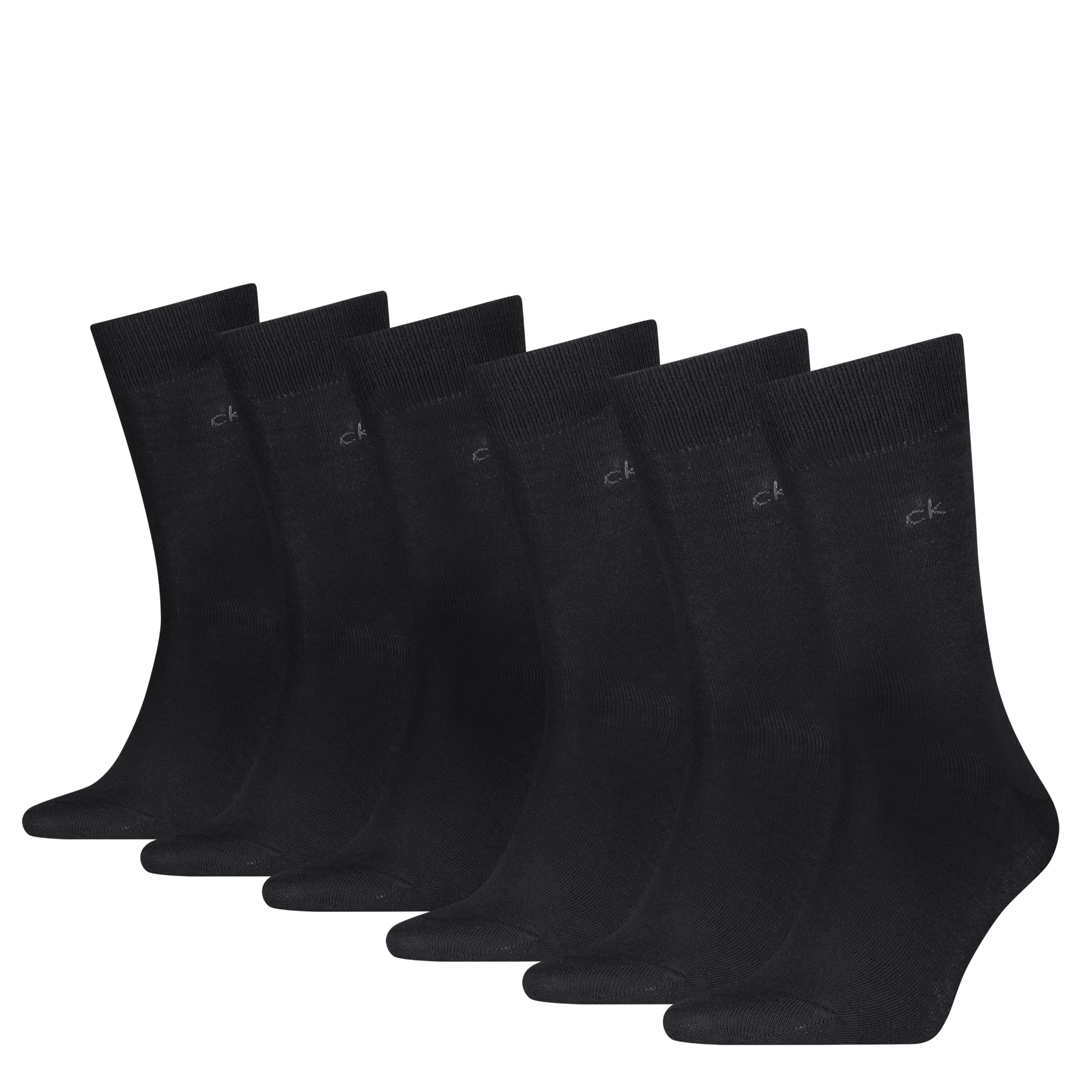 Calvin Klein - Men's Crew Socks - UK 9 - Black