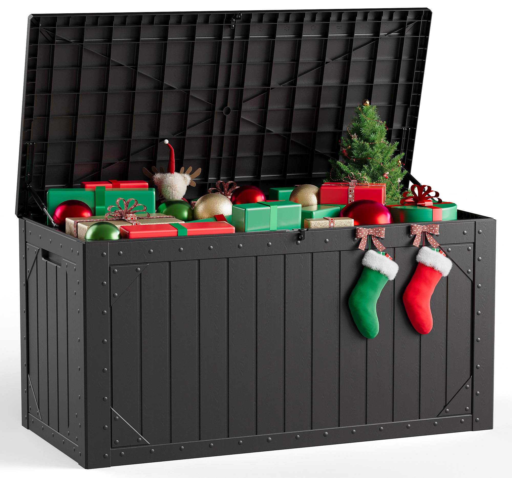 Amazon.com : MAKE CHANGES Outdoor Storage Box, 98 Gallon Deck Box