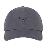 Womens Tonal Jumpcat Washed Cotton Twill Adjustable Baseball Cap