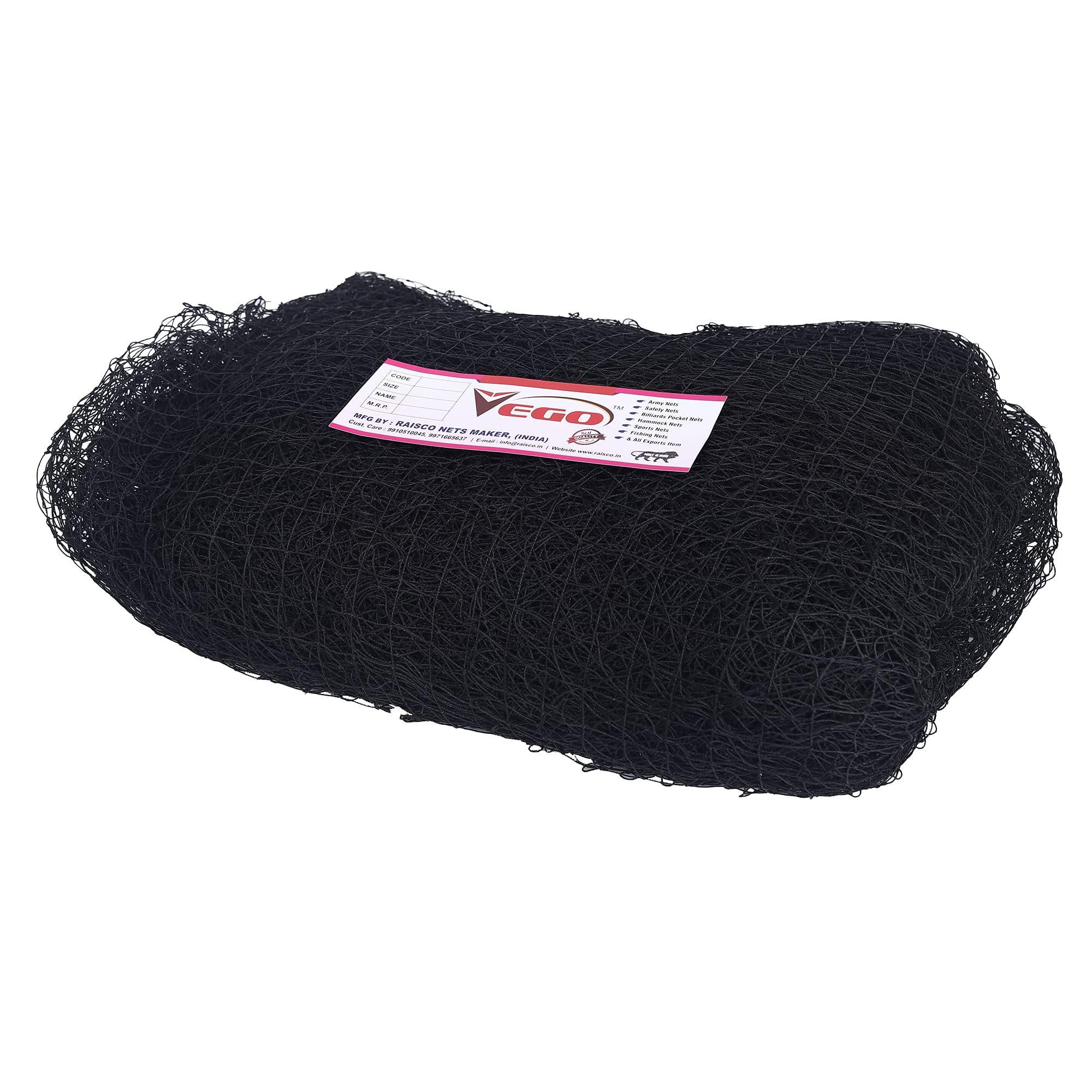 Home Anti Bird Net for Balcony, 12 x 18, Black / MulticolorDF_AVego_224_695100