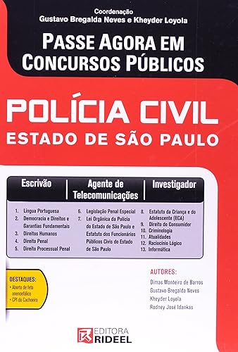 Passe Agora em Concursos Públicos - Polícia Civil Estado de São Paulo